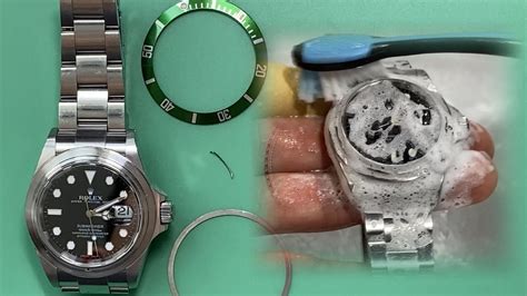 how to put a bezel on a rolex|rolex bezel replacement instructions.